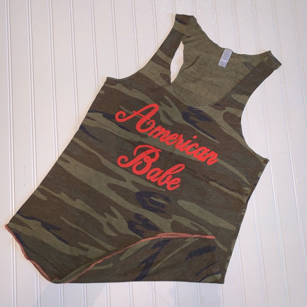 American Babe Graphic Tank Tee